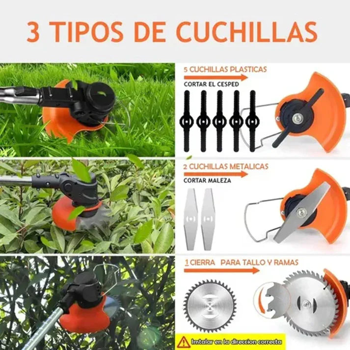 ¡Guadaña Podadora + Batería Extra GRATIS! 🚀 Envío SIN COSTO y Pago al Recibir 💸