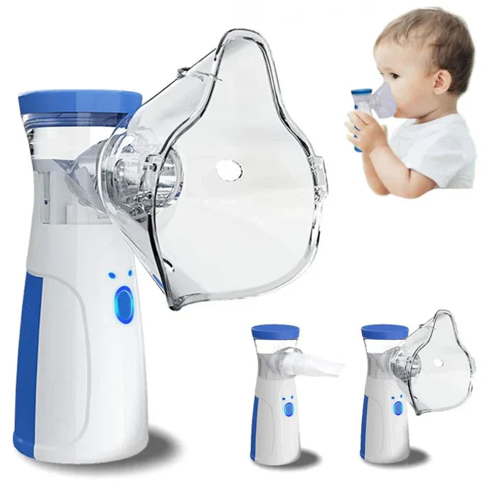 Respira Fácil Donde Estés – Nebulizador Portátil Recargable para Alivio Inmediato