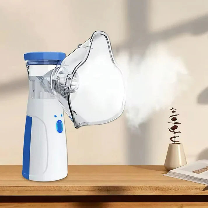 Respira Fácil Donde Estés – Nebulizador Portátil Recargable para Alivio Inmediato