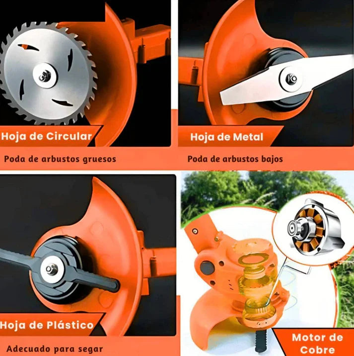 ¡Guadaña Podadora + Batería Extra GRATIS! 🚀 Envío SIN COSTO y Pago al Recibir 💸