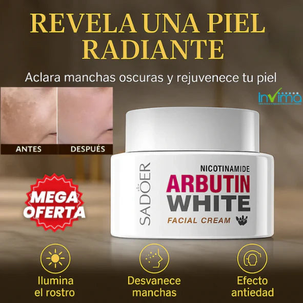 ✨¡Despídete de las manchas! Arbutin White – Aclara tu piel visiblemente desde la primera semana | Pago contraentrega 💸