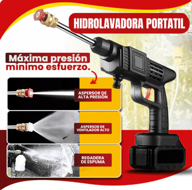 ¡Últimas Unidades! Hidrolavadora Inalámbrica 48V con 2 Baterías 🔋 – Envío Gratis + Pago al Recibir 🚚💥