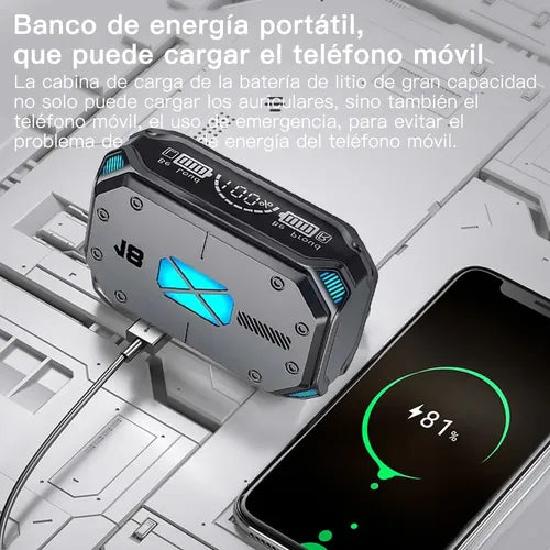 M41 Audífono Premium – Batería de Larga Duración y Diseño Moderno