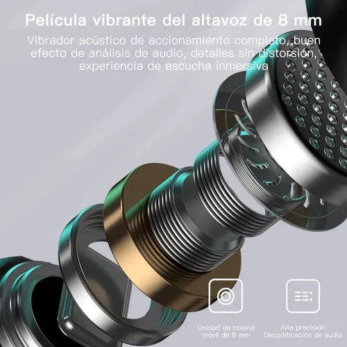 M41 Audífono Premium – Batería de Larga Duración y Diseño Moderno