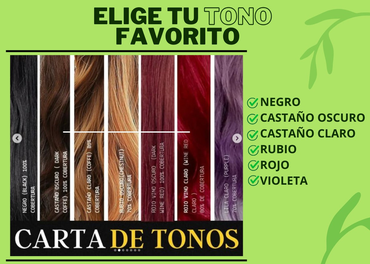 Shampoo Chao Canas + Tratamiento: Elimina las canas y devuelve el color y la vitalidad a tu cabello