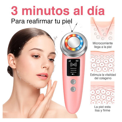 Rejuvenece tu rostro desde la primera semana con el Masajeador Ultrasónico Facial