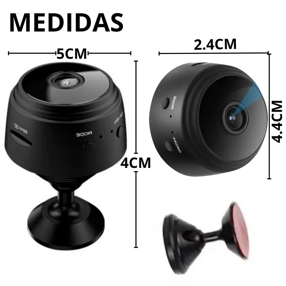 📷 Mini Cámara Espía WiFi – ¡Seguridad y vigilancia en la palma de tu mano!