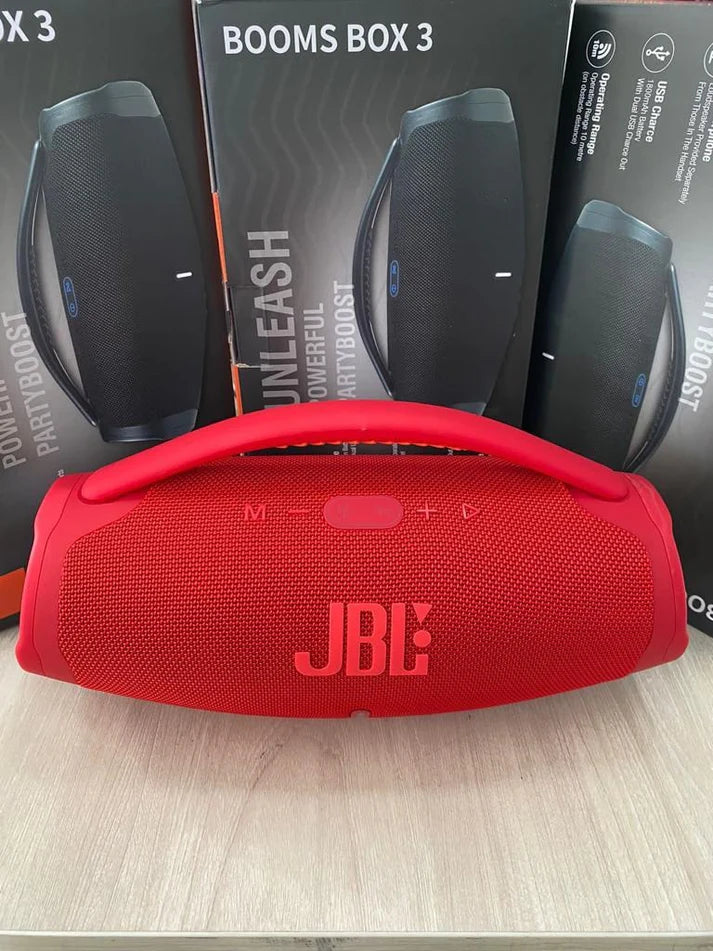 🔊 ¡La Fiesta Va Contigo! Parlante Boombox 3 – Potencia, Estilo y Libertad 🎶
