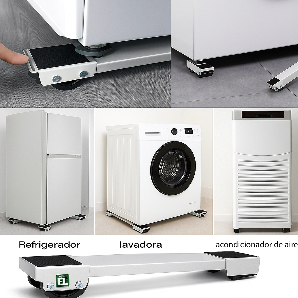 🛒 Base Soporte con Ruedas para Electrodomésticos – ¡Comodidad Total y Pago al Recibir! 🛒